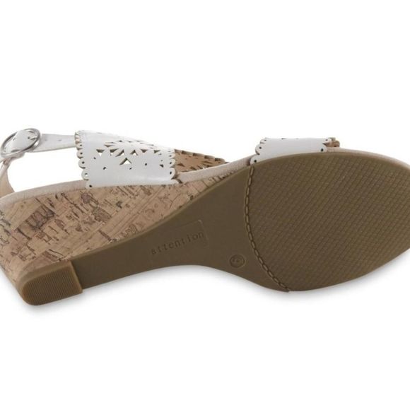 Elizabeth  Sling-back Wedge Sandal  - Picture 4 of 4